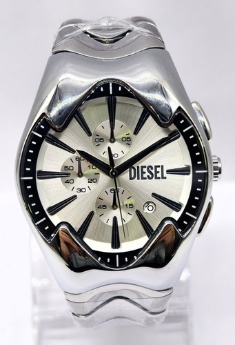 Amazing diesel silver - silver, dial