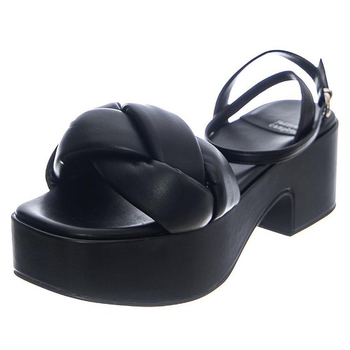 Braided sandali donna neri - braided,