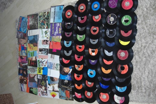 80stück vinyl singles 45 - vinyl,