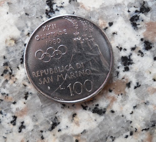 Moneta 100 lire san - moneta,