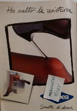 POMPEA CALZE NYLON 1999 VINTAGE PUBBLICITÀ ADVERTISING WERBUNG ITALIAN CLIPPING