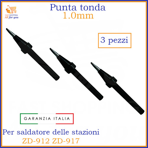 Punta ricambio per stazione