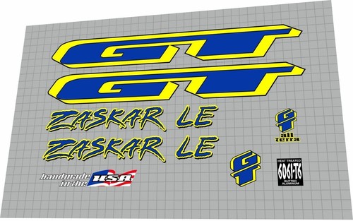 Set decalcomanie zaskar - set, le