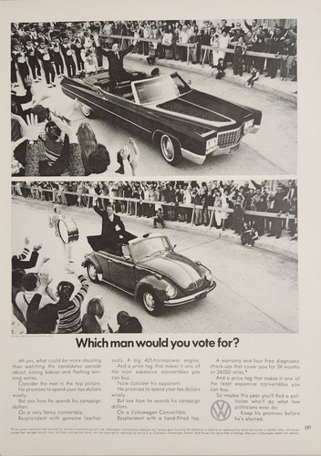 Pubblicità stampa 1972 - 1972, vw