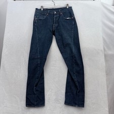 Jeans Levis Engineered uomo 30x34 (31x29) blu LEJ 541 cuciture intrecciate bottone mosca
