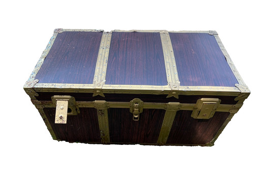 Baule vintage degli anni - anni, 50