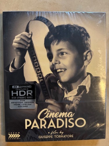 Cinema paradiso uhd blu - 4k, blu-ray