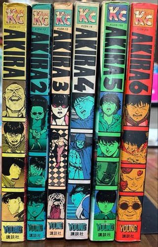 Akira vol set completo - akira, vol.1-6