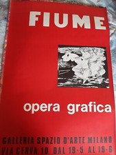 Manifesto Salvatore Fiume ( autografo ) 