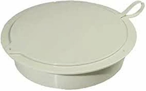 Flangia con tappo per vetro - per,