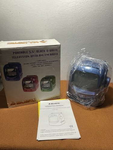 Televisore portatile majestic - televisore,