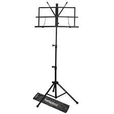 BESPECO BP01X Leggio in acciaio regolabile, richiudibile,  borsa inclusa