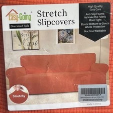 Copridivano Elasticizzato Easy-Going "Oversized Sofa" 1 Pezzo "Gator" Arancione Nuovo con scatola