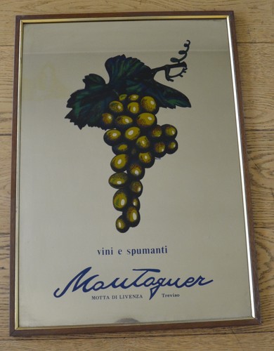 Vecchio specchio pubblicitario - specchio,