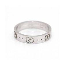 Gucci icon ring white gold - gucci,