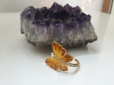 ANELLO CRISALIDE farfalla ORO