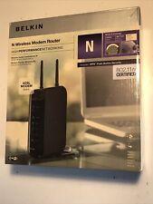 Belkin N+ Wireless modem router Wi-fi
