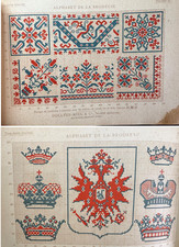 RICAMO - ALFABETO DELLA