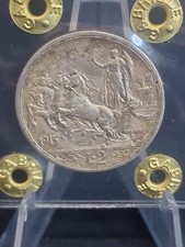 Lire del 1915 - del, quadriga