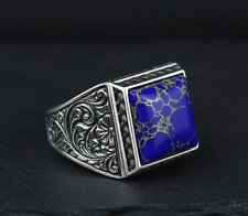 Anello uomo argento massiccio