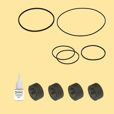 Cinghia rullo pressione �l = kit 8 per Panasonic SA-AK 47 Compact System