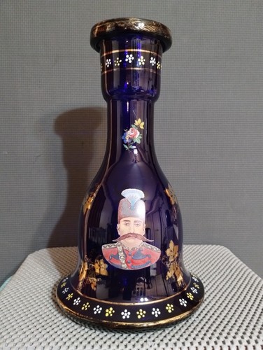Vaso narghilè vintage boemo