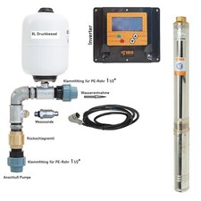 Pompa per pozzi profondi 3,5"