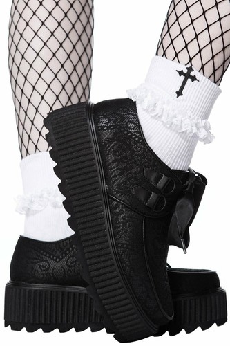 Scarpe con plateau - , killstar