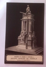 monumento in caprarola jacopo barozzi da vignola scultore m. sabatelli fp bn nvg