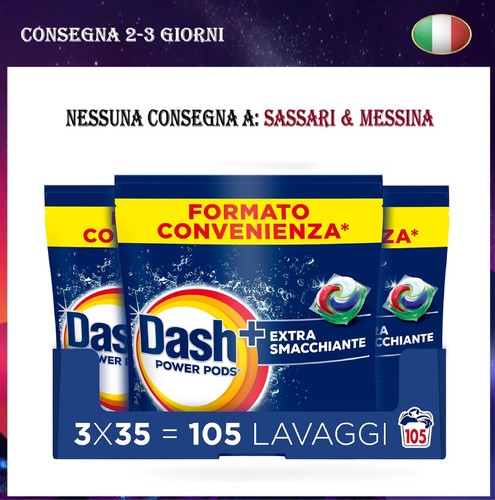Dash power pods detersivo - power,