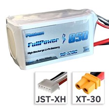 FullPower Batteria Lipo 4S 850 mAh 90C PLATINUM - XT30
