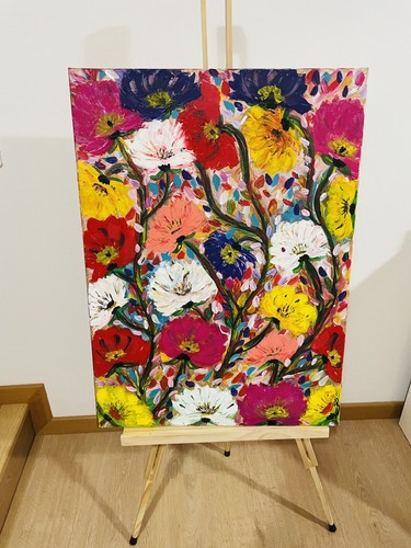 Quadro moderno fatto mano - moderno, a