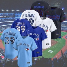 CALDO! Treyy Yesavage #39 Toronto Blue J nome e numero cucito regalo per tifosi