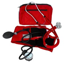 Dixie Ems Kit Stetoscopio Pressione Arteriosa e Sprague (ROSSO)