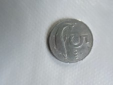 MONETA DA 5 LIRE DELFINO