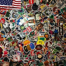 200 Skateboard Stickers bomb