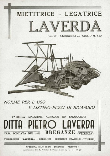 Mietilegatrice laverda 6 - mietilegatrice,