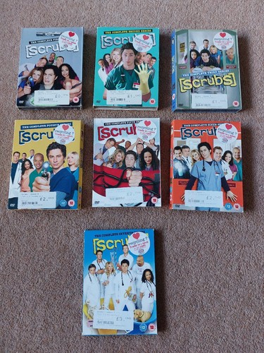 Scrubs dvds series - series, 1-7