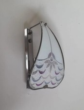 Applique in vetro e metallo