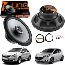 Kit 2 Casse Altoparlanti Hertz Anteriori per Opel Corsa dal 2006 al 2019