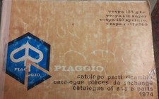Catalogo parti ricambio originale Vespa 125 gtr 150 super, sprint v. e rally 200