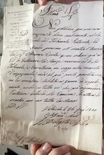 PIEGO DI LETTERA VITERBO