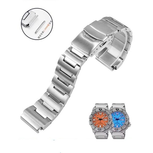 Stainless steel convex - convex, strap