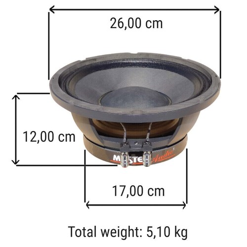Master audio lsn10 woofer - master,