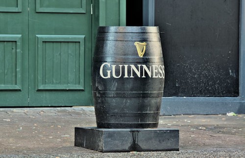Photo 6x4 guinness barrel - photo,