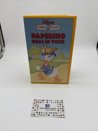 Vhs paperino guai - vhs, in
