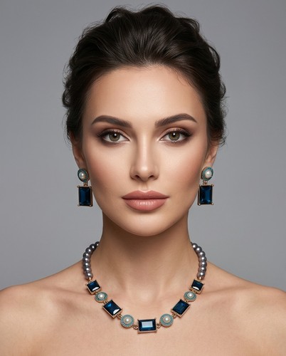 Set collana orecchini - set, e