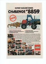 Pubblicità Vintage 1981 Lego