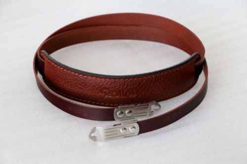 Leather shoulder strap - shoulder,