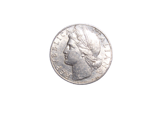 Lira 1950 arancia italia - 1,